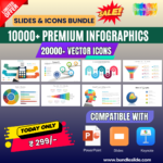 10k+ PowerPoint Infographic Slides And 20k+ Vector Icons